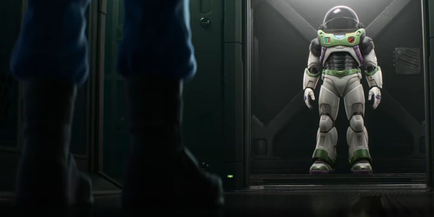 Buzz suit in Lightyear