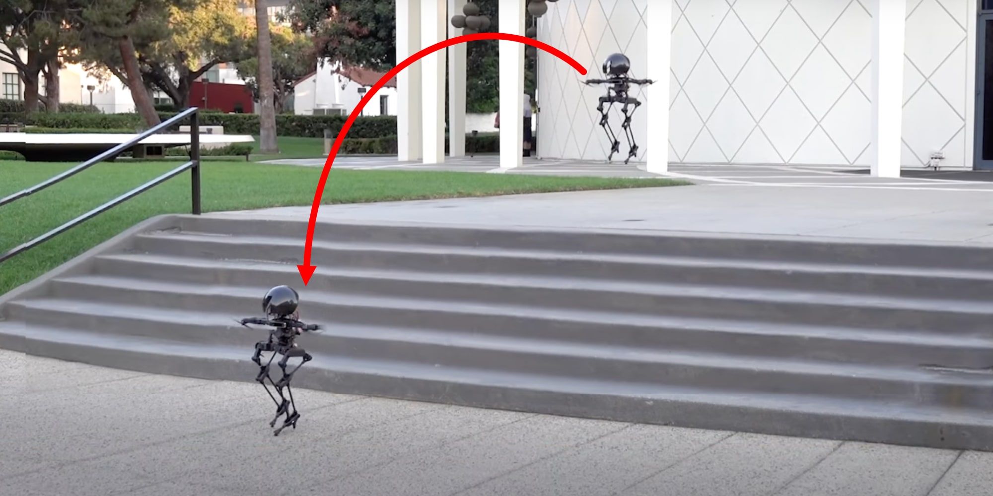 Caltech’s Leonardo Bipedal Robot Walks, Flies & Even Rides Skateboards