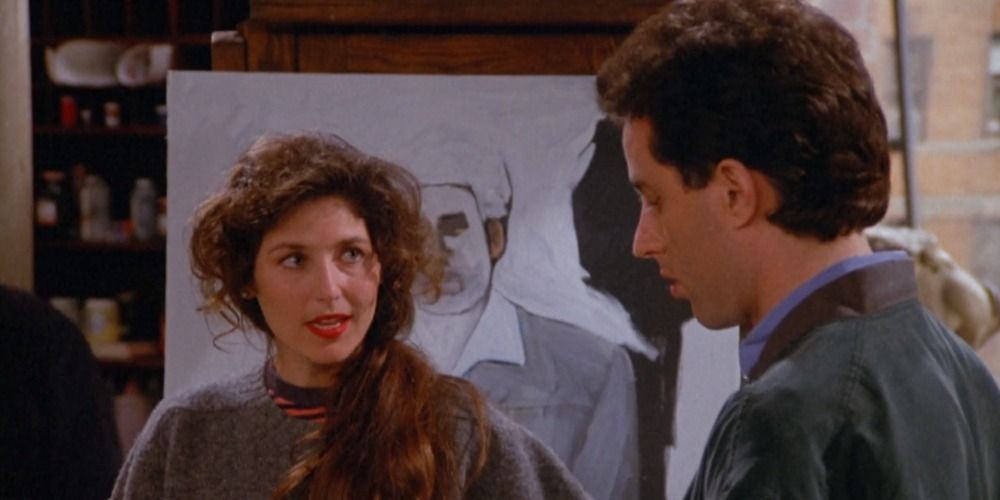 Catherine Keener by Jerry Seinfeld in Seinfeld show