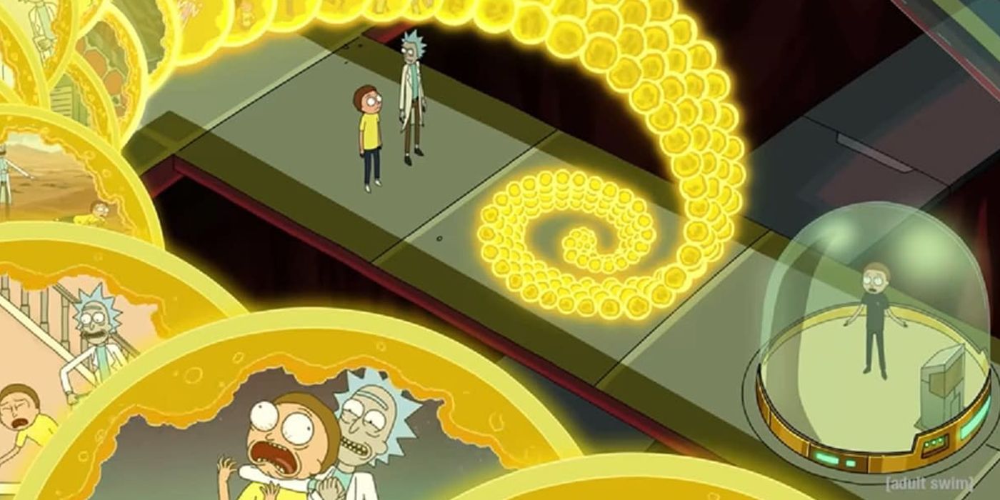 Evil Morty shows the central finite curve on Rick and Morty