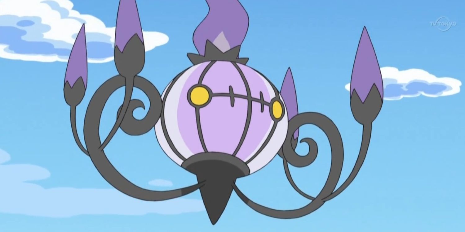 Chandelure in the Pokémon anime