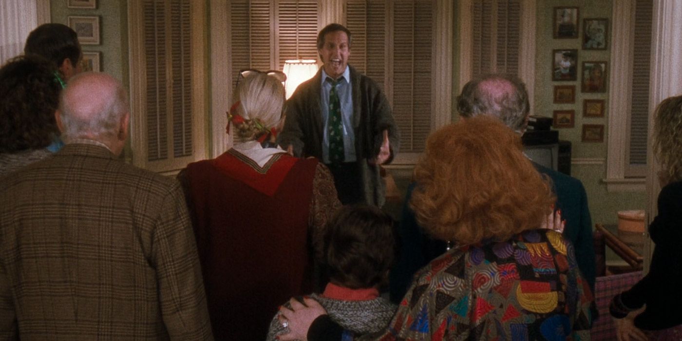 Clark Griswold goes off on a rant about his boss in National Lampoon's Christmas Vacation.