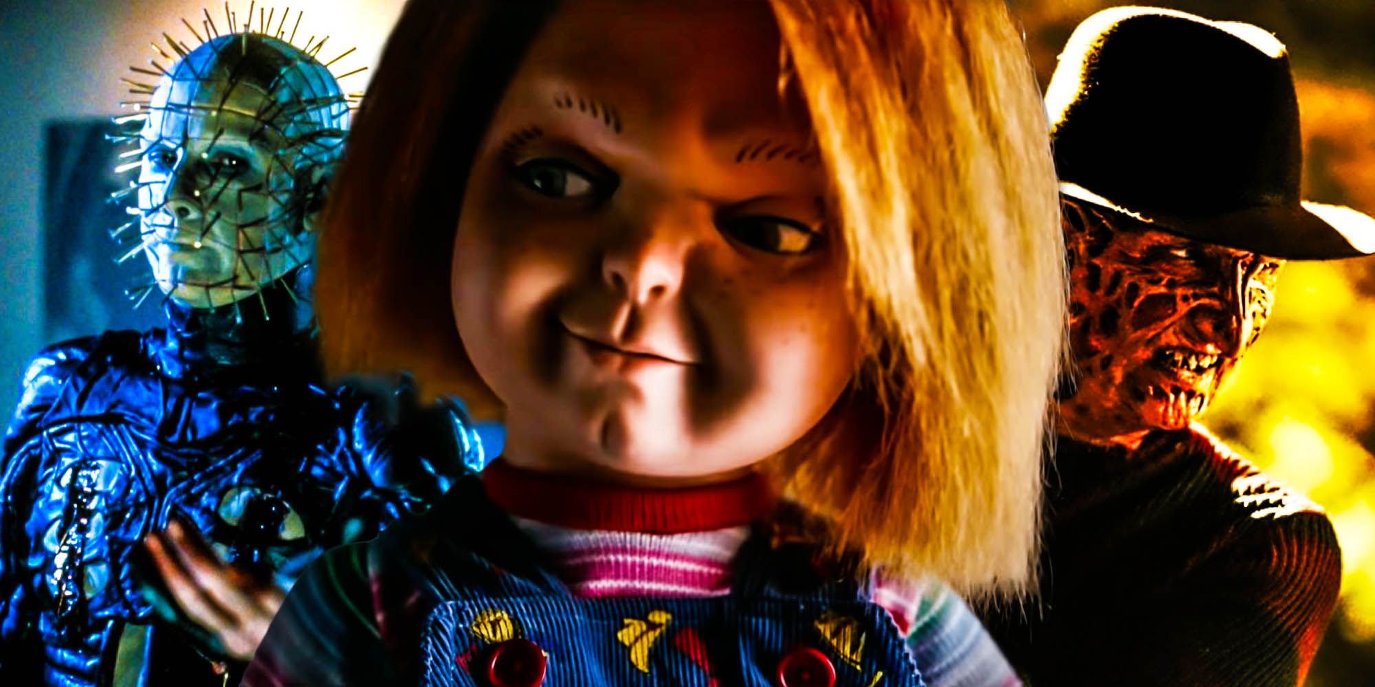 Chucky Tv series Freddy Krueger a nightmare on elm street Pinhead hellraiser