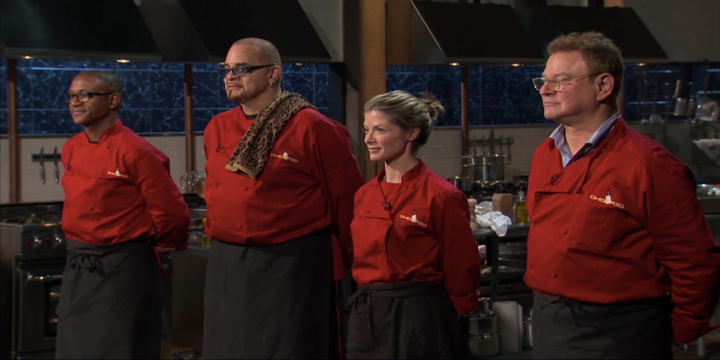 Comedian category on Chopped Tournament of stars waits to be judged