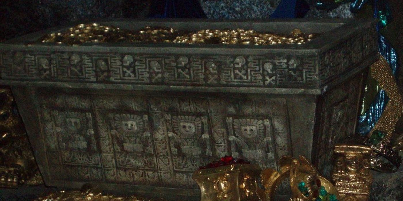 The Chest of Cortez in the Pirates of the Caribbean Ride