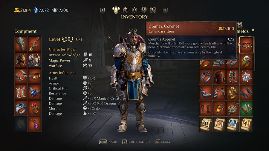 King's Bounty 2 The Best Armor Set Bonuses (& How to Get Them)