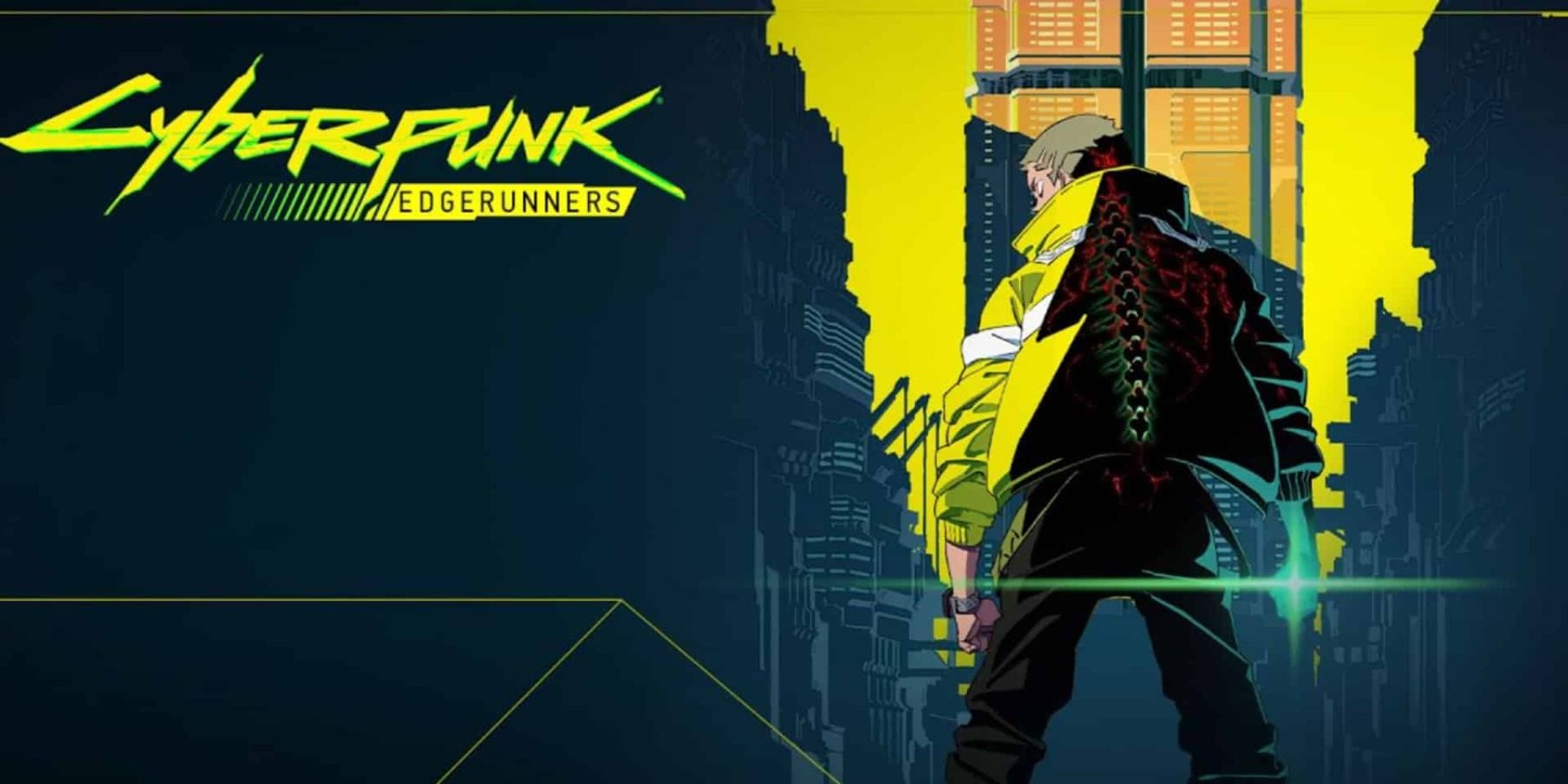 Cyberpunk Edgerunners promo for Netflix featuring the protagonist