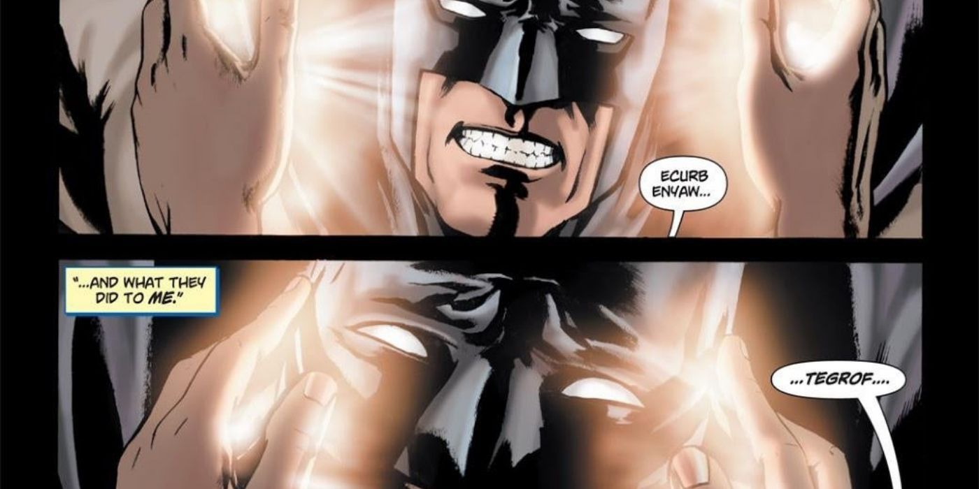Zatanna erases Batman's memory in Identity Crisis.