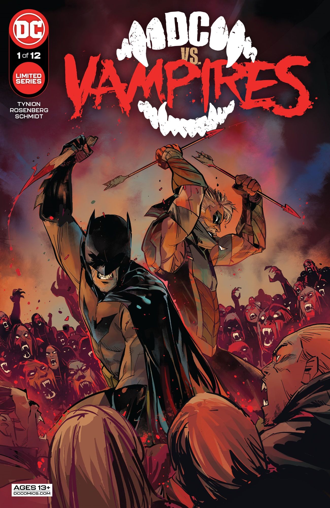 DC-vs-Vampires First Issue Cover Art