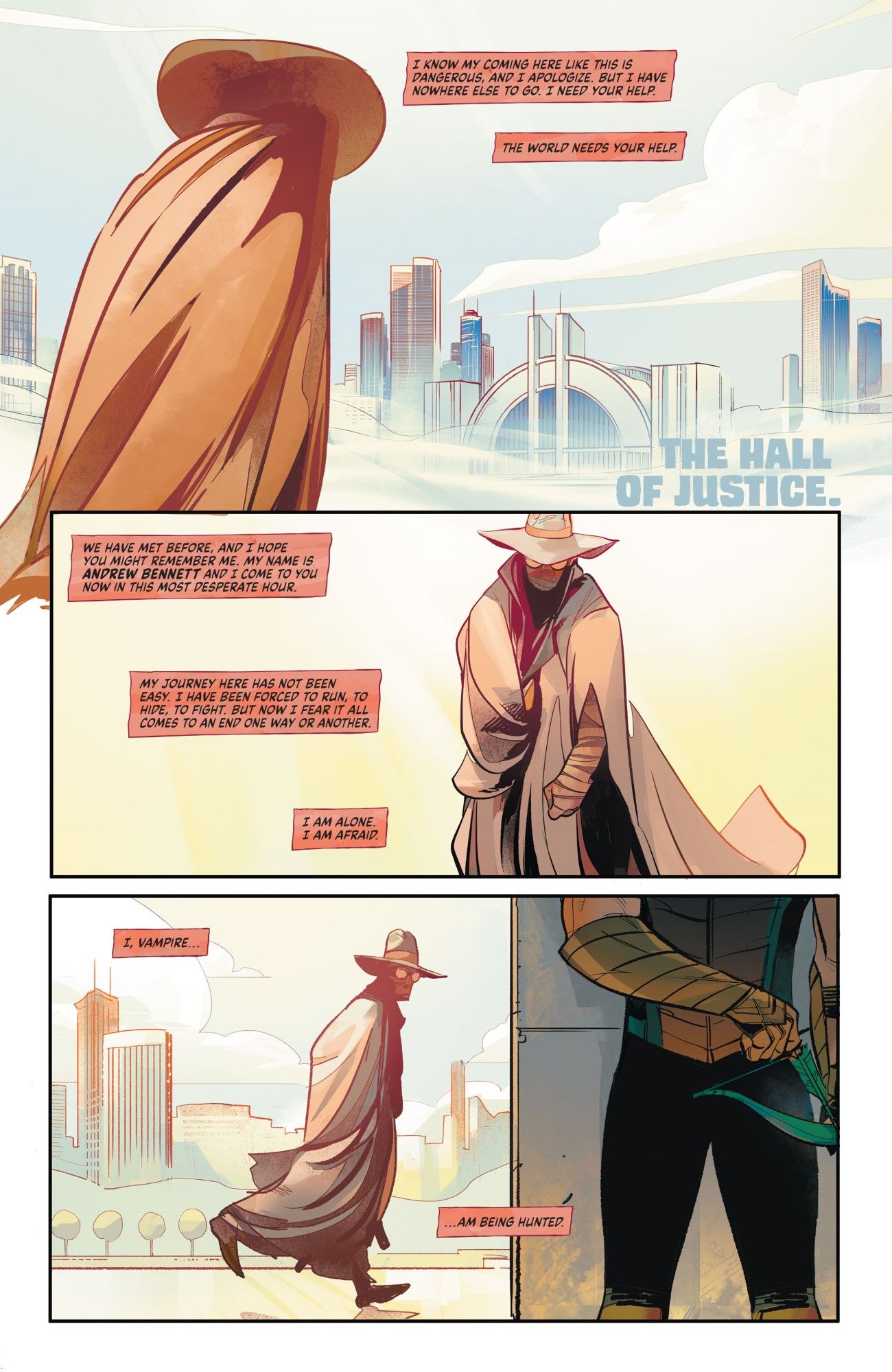 DC vs Vampires Preview Page 1