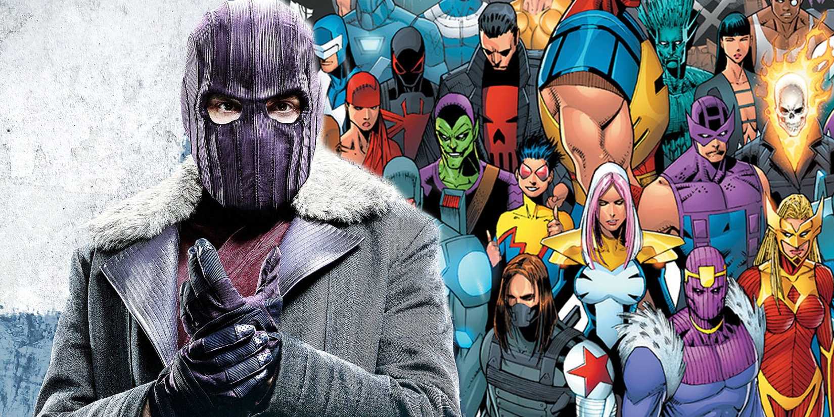 Daniel Bruhl as Baron Zemo leads the comic book Thunderbolts