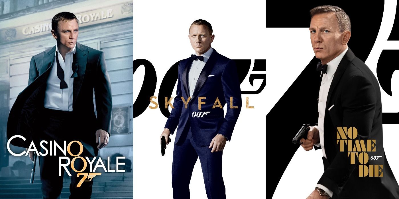 Daniel Craig James Bond Trilogy