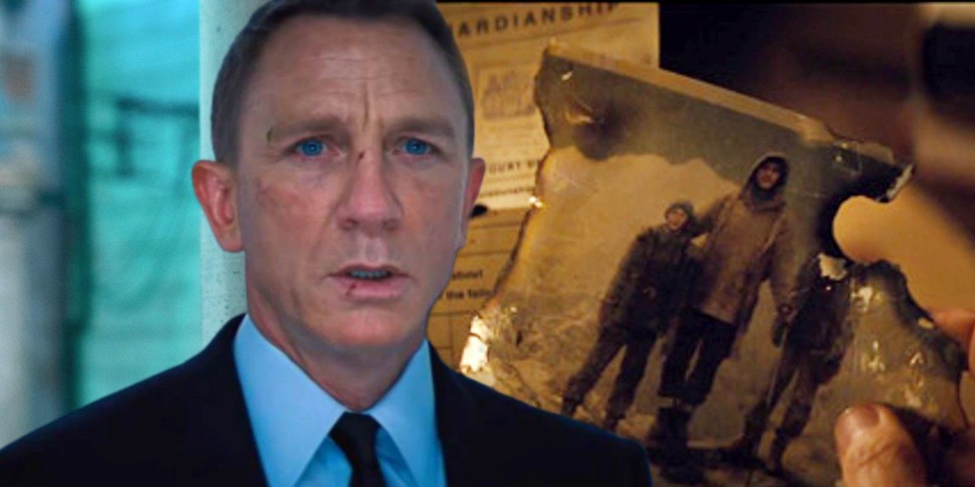 Daniel Craig as James Bond in No Time To Die and Spectre photograph
