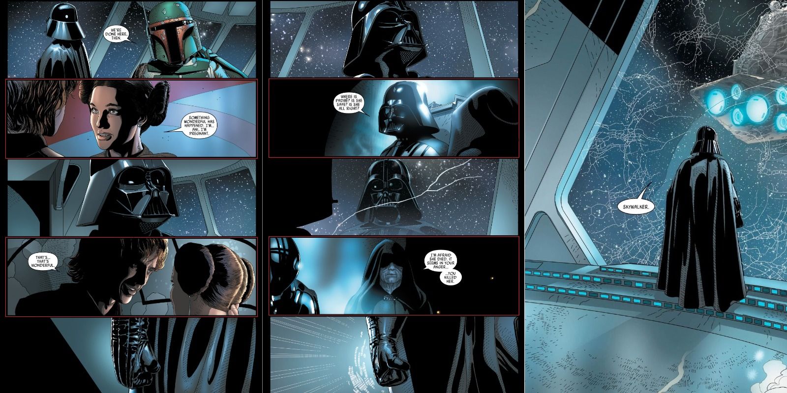 11 Most Iconic Darth Vader Panels In Star Wars Comics