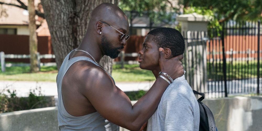 David comes face to face with a man in David Makes Man