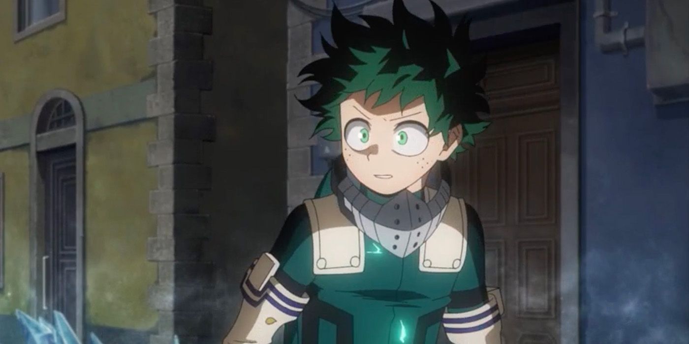 Deku persegue Rody  My Hero Academia: Missão Mundial de Heróis