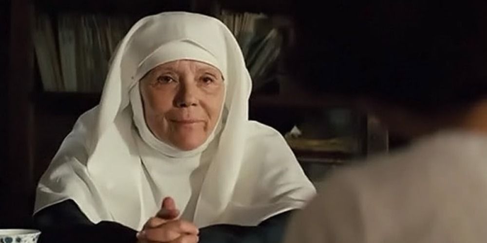 Diana Rigg as Mother Superior in The Painted Veil