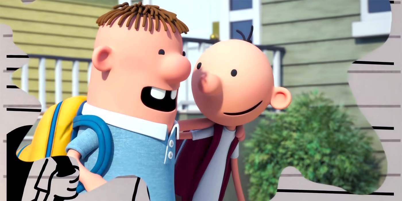 Diary of a Wimpy Kid animated trailer featured