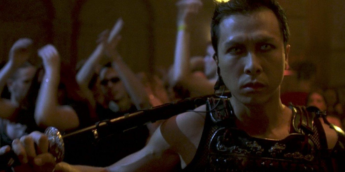 Donnie Yen as Snowman in Blade II.