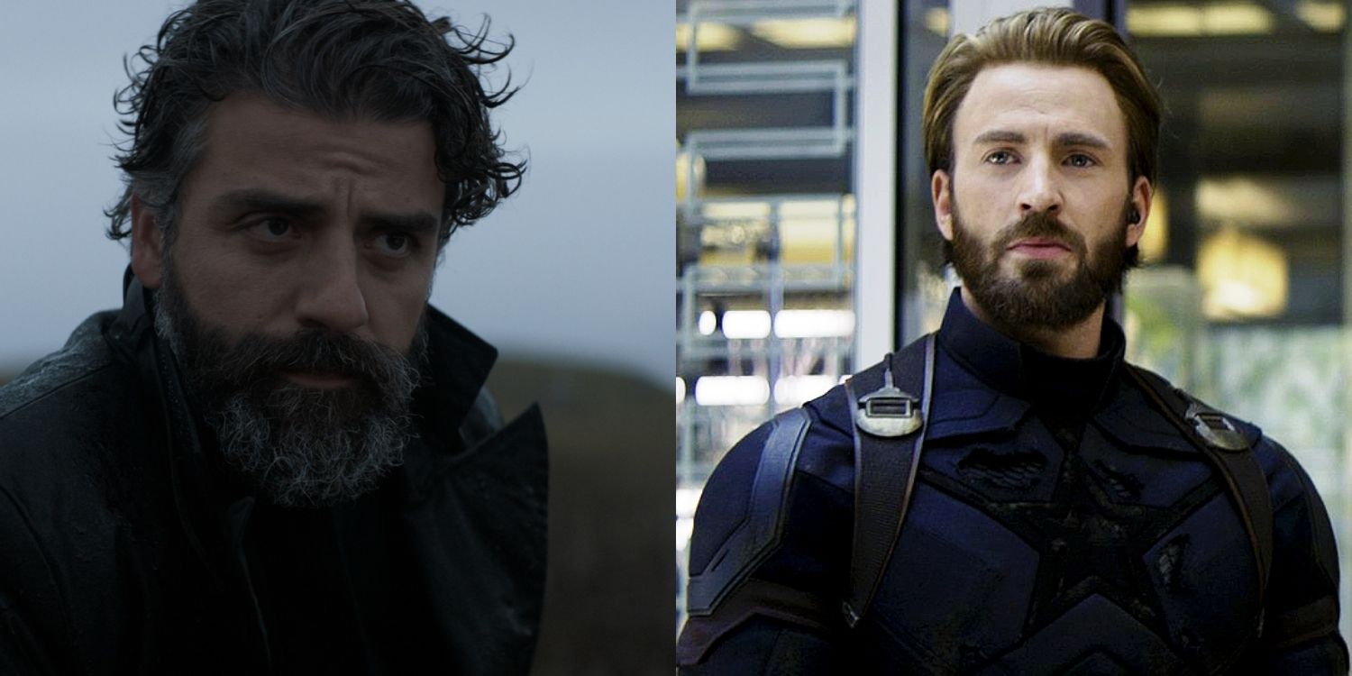 Dune's Duke Leto Atreides and MCU's Captain America in a split image