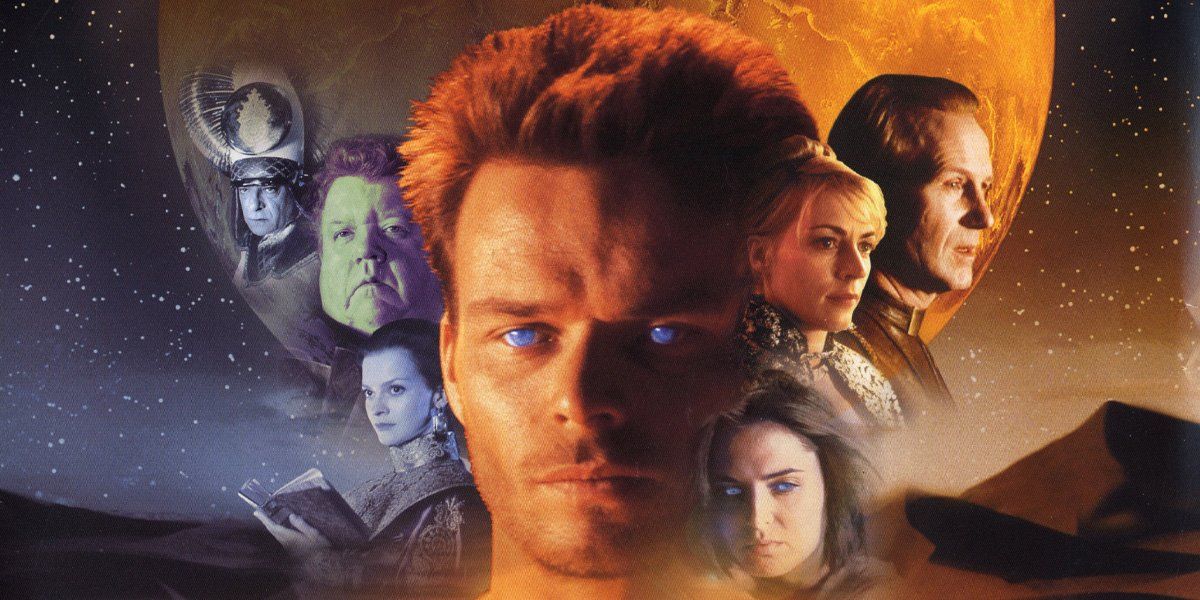 A poster for SyFy's 2000 movie adaptation of Dune