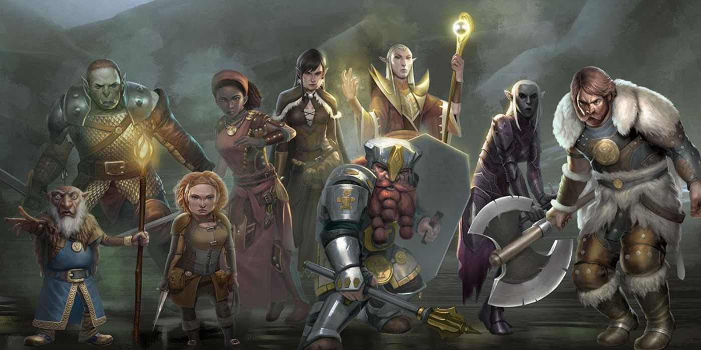 Capa da Corrida Dungeons & Dragons