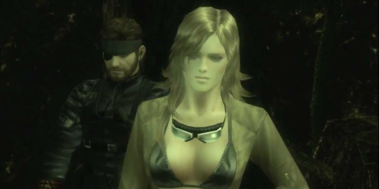 EVA and Naked Snake in Metal Gear Solid 3