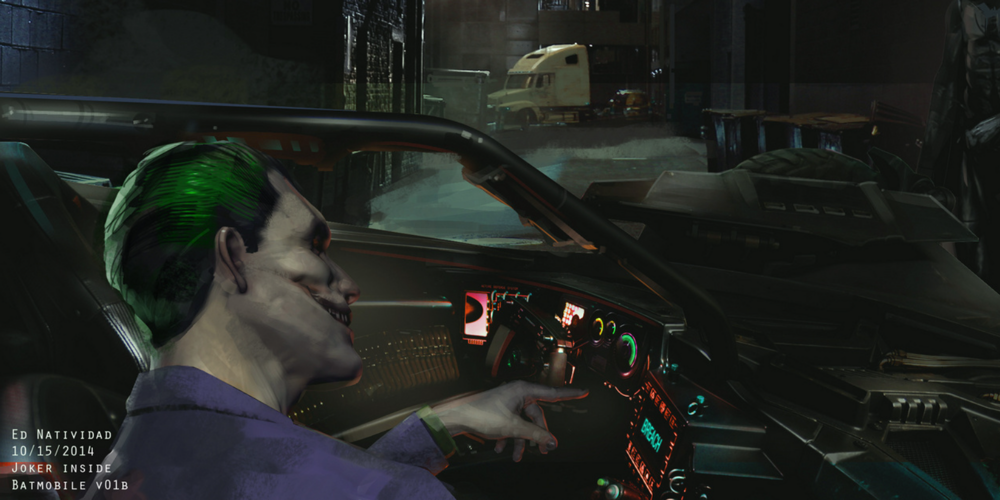 Joker DCEU Concept Art