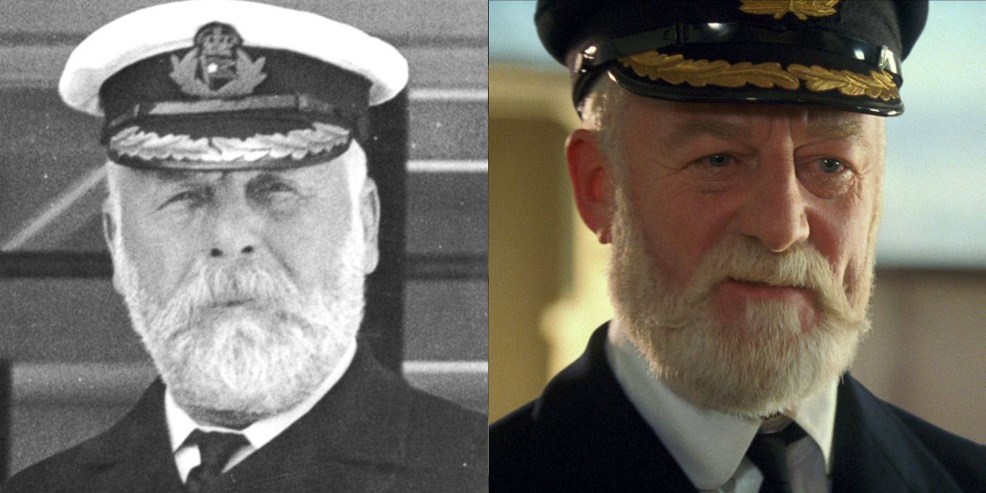 Edward J Smith Titanic Real vs Movie