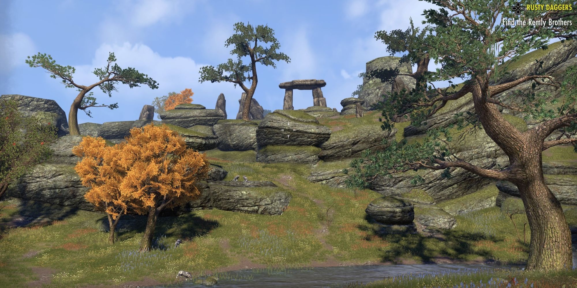 Elder Scrolls Online Stormhaven Across From Nightmare Crag