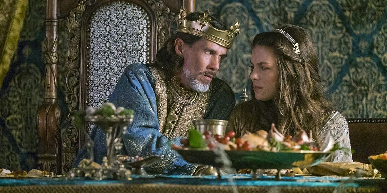 Gisla informs her father that she will marshall the troops against the Vikings