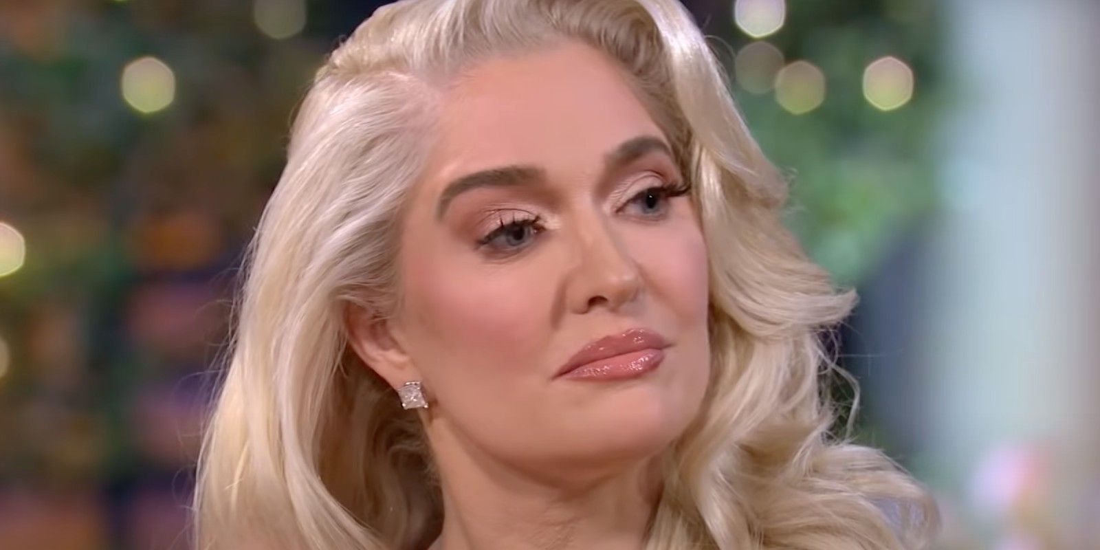 Erika Jayne looking upset in The Real Housewives of Beverly Hills