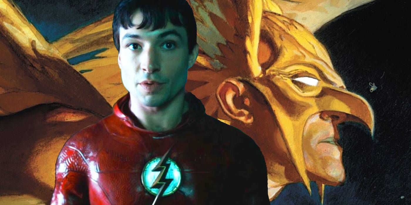 Ezra Miller Flash Hawkman