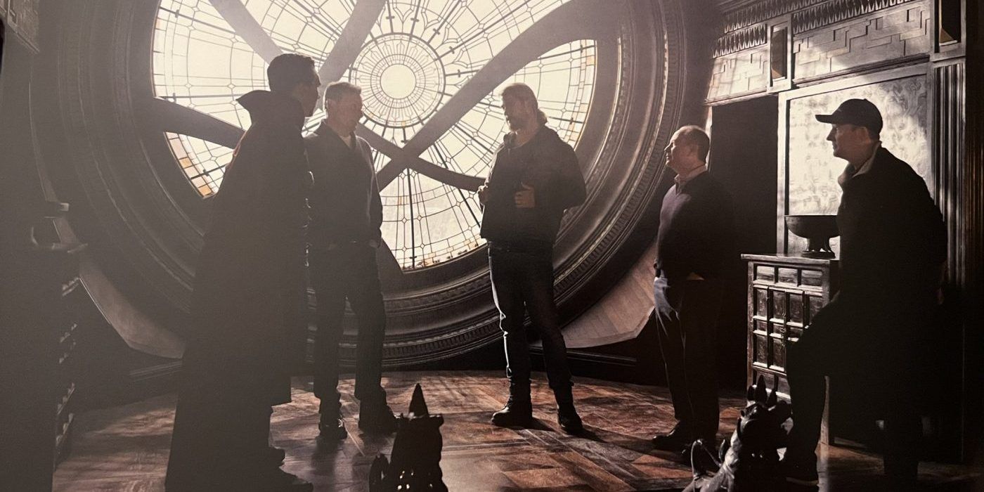 Thor: Ragnarok BTS Image Shows the Making of Doctor Strange Scene