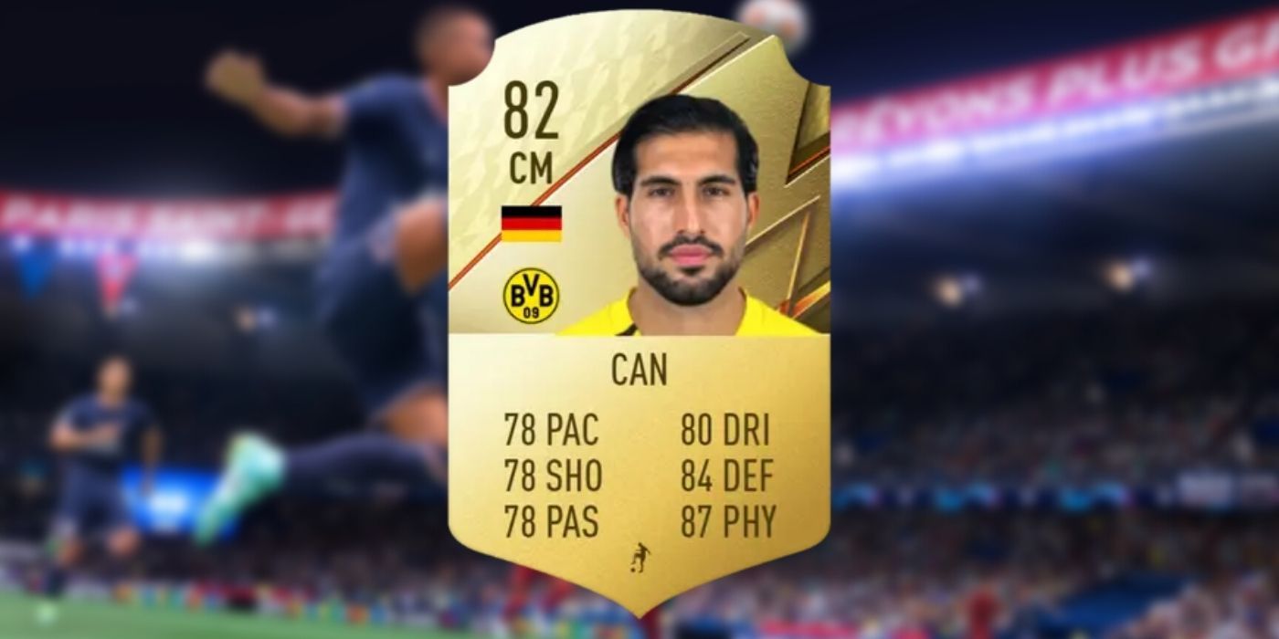 Emre Can's rating in FIFA 22