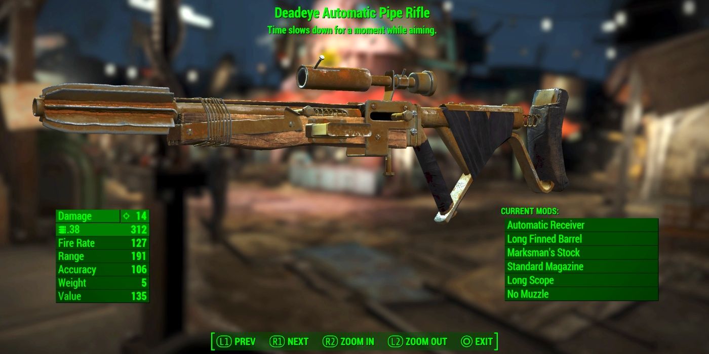 Fallout Tabletop Similar and Different Legendary Weapon