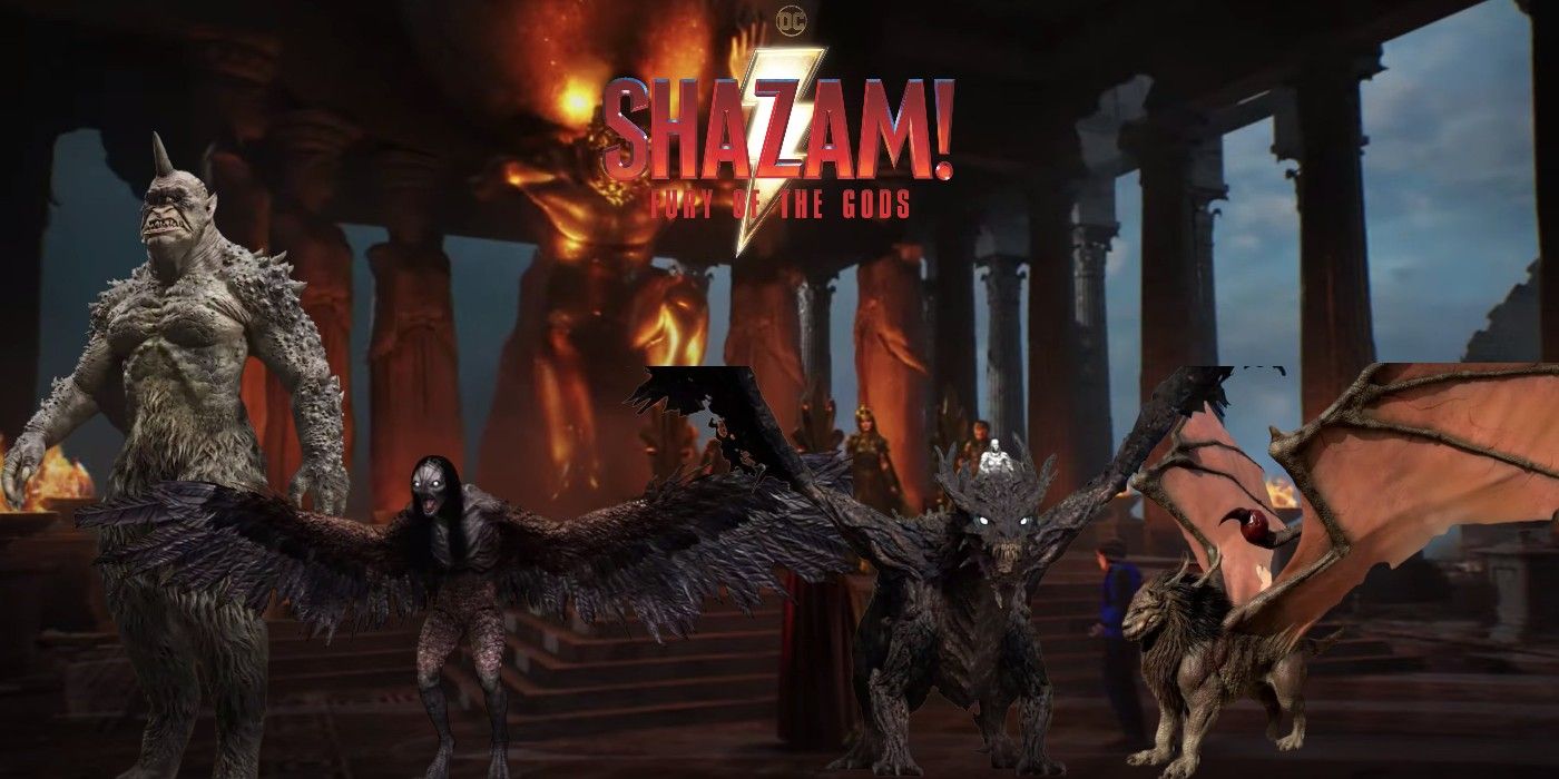 Shazam Fury of the Gods villains: Who are the Daughters of Atlas in Shazam  2? - DraftKings Network