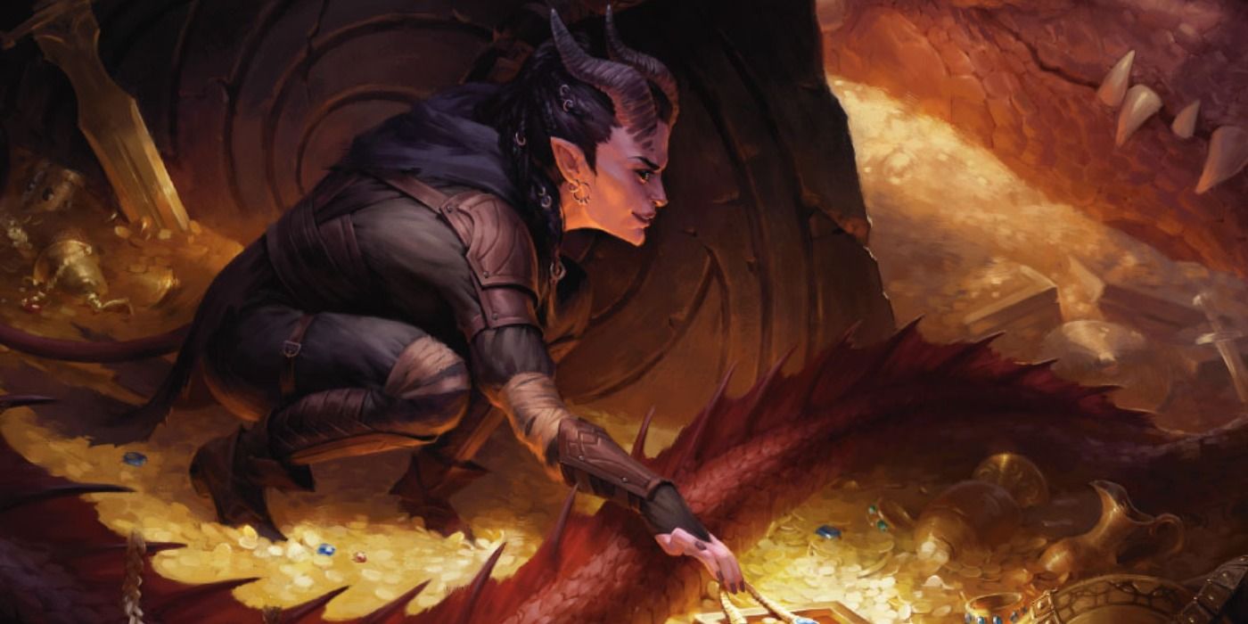 Fizbans Treasury of Dragons Tiefling Cover