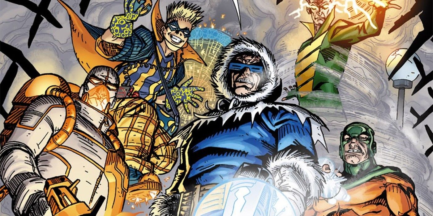 Flash's rogues' gallery in the comics