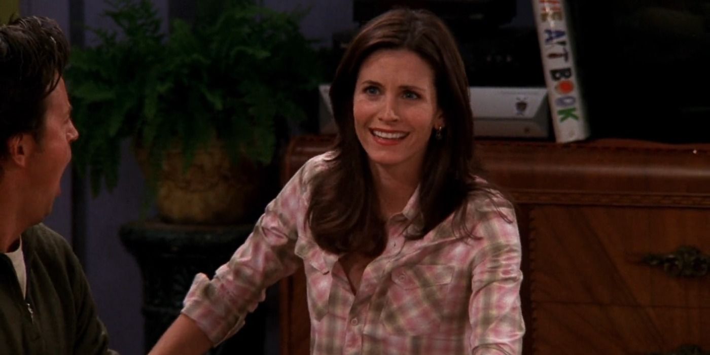 Monica Geller yells Chandler has two copies of the Annie soundtrack in her living room in Friends