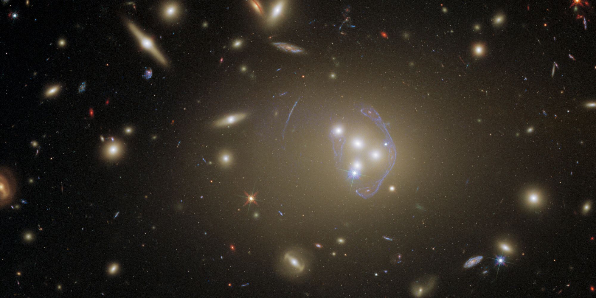 Scientists Spot A Busy Parking Lot Of Galaxies From Early Days Of The Universe
