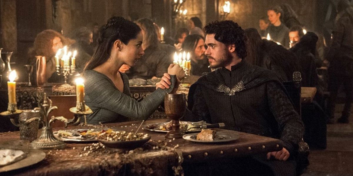The Red Wedding dinner scene in Game of Thrones