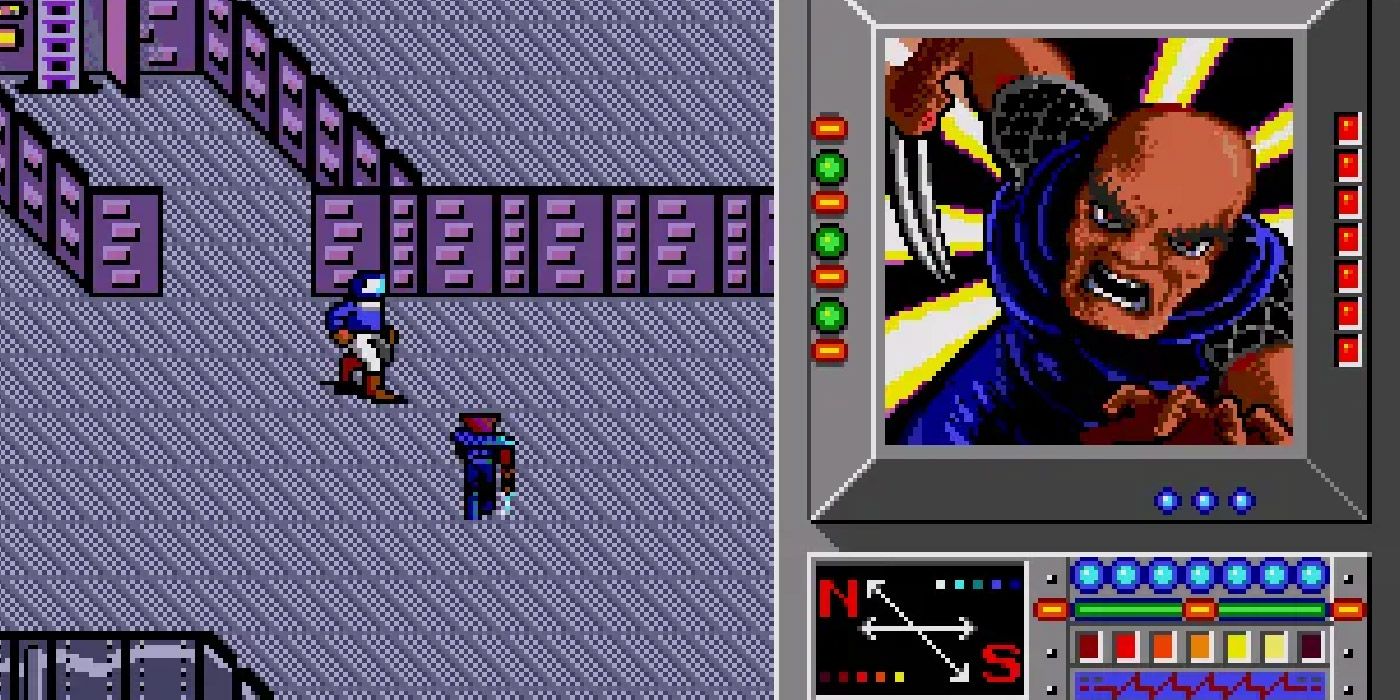 A player encounters a space pirate in Buck Rogers: Countdown To Doomsday
