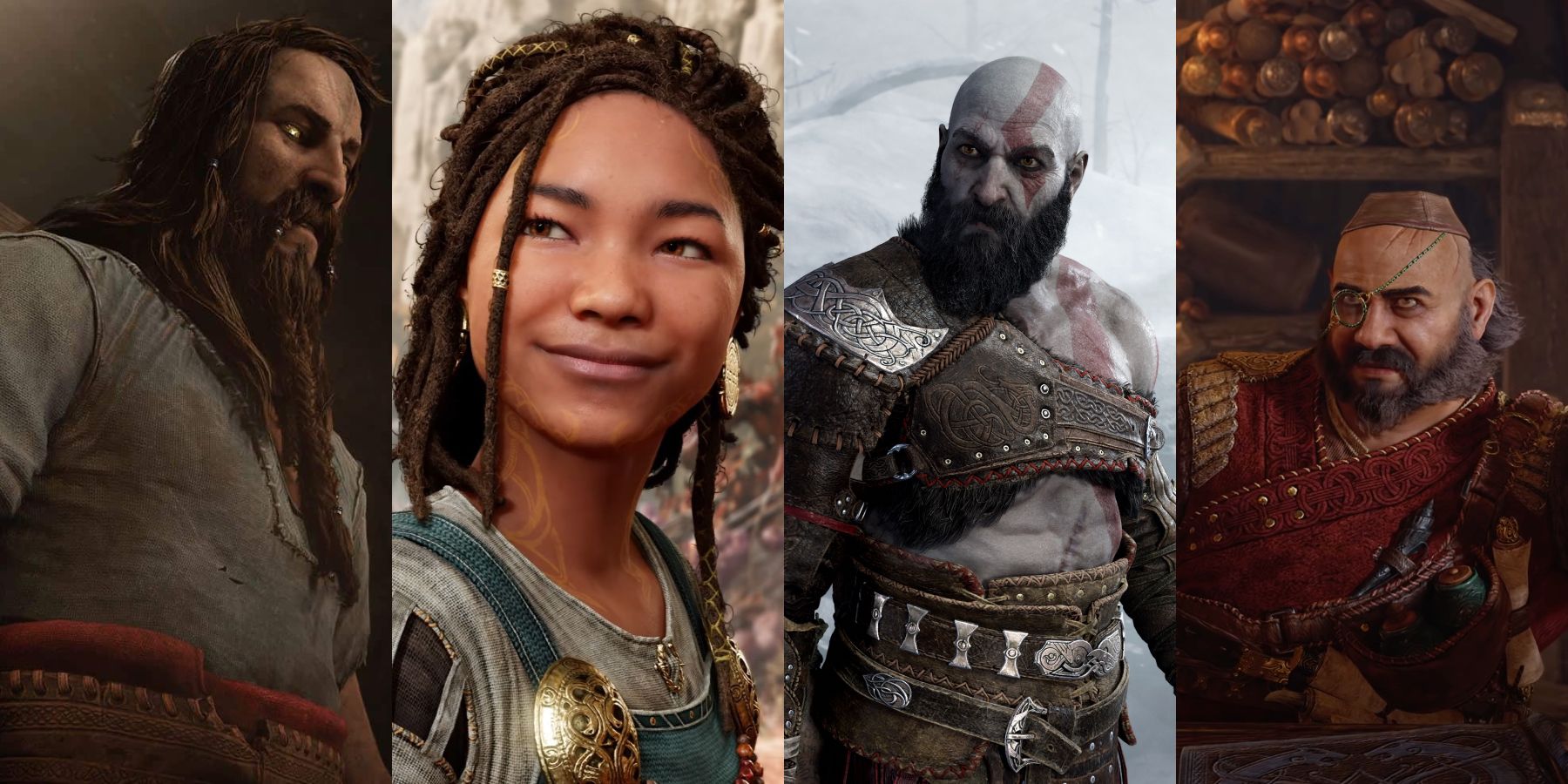 all god of war characters