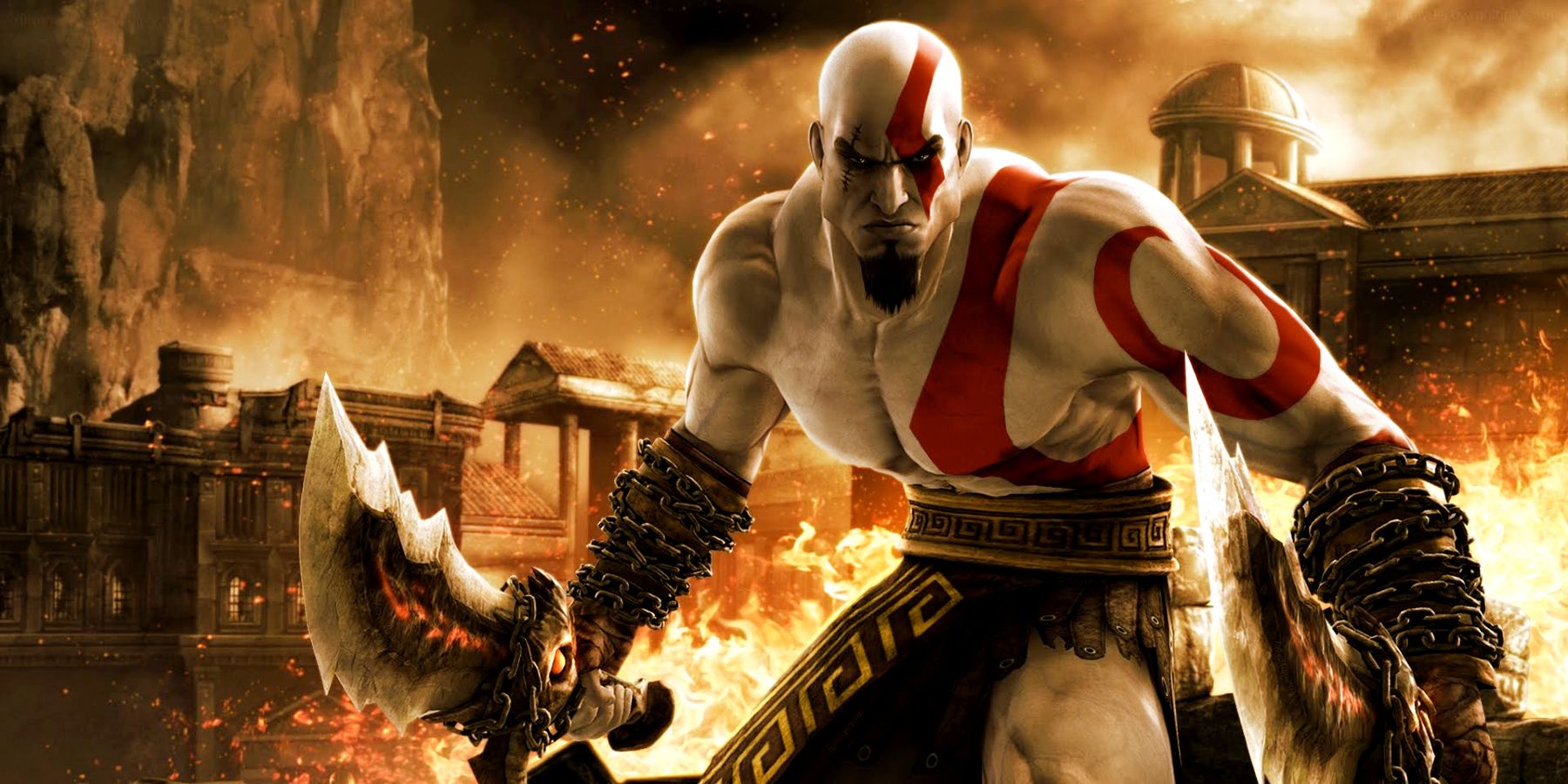 GOD OF WAR CHAINS OF OLYMPUS REMASTERED