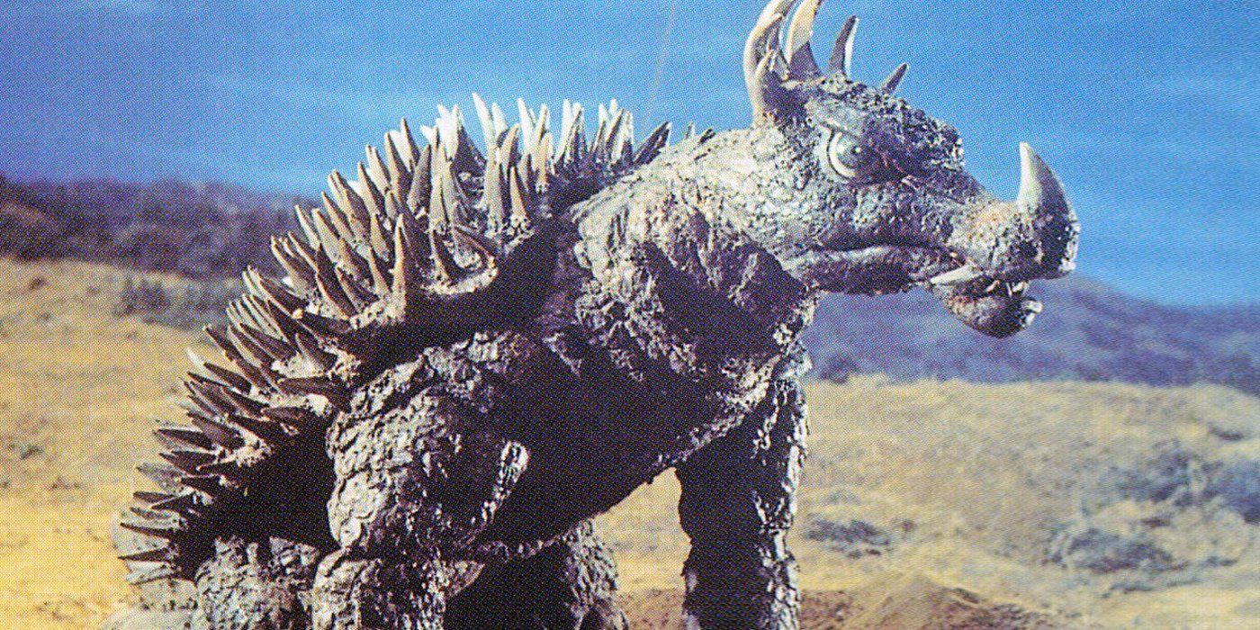 Anguirus stands ready for battle in Godzilla vs Gigan