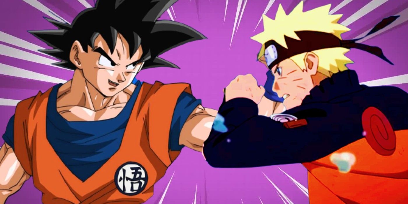 Dragon ball vs. Goku vs Naruto.