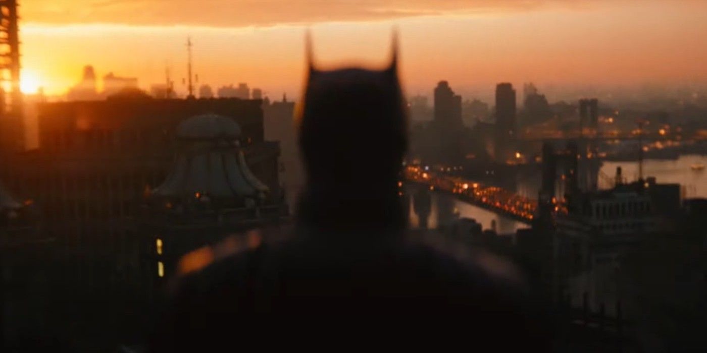 Gotham sunset in The Batman