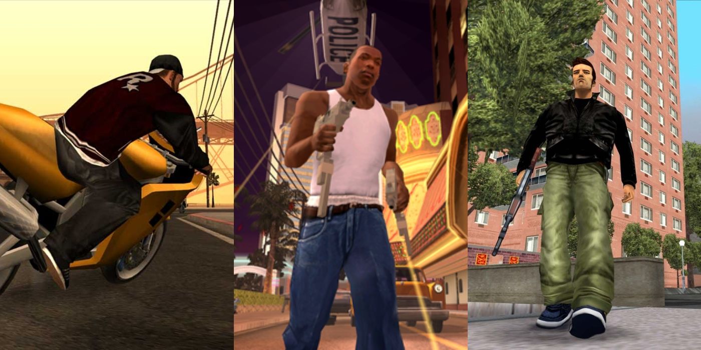 Reference to GTA 3 - GTA SA / Grand Theft Auto: San Andreas - on