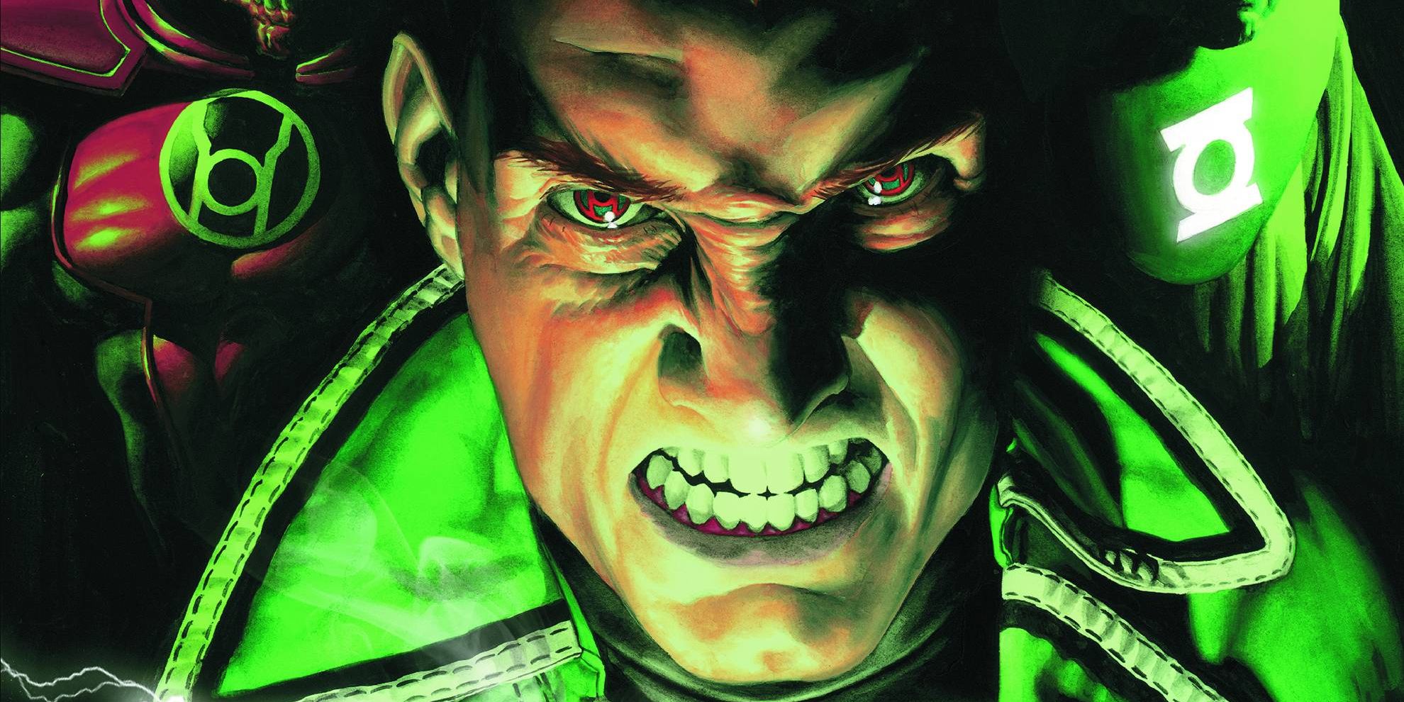 Green Lantern Guy Gardner gritted his teeth and grimaced.